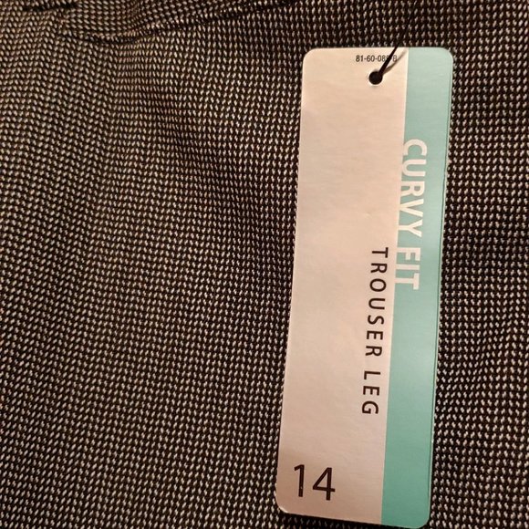 PANTS CURVY FIT TROUSER WORTHINGTON - Picture 8 of 10